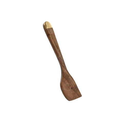 Pojemnik na przybory kuchenne Home ESPRIT Stal nierdzewna Drewno akacjowe 13 x 13 x 16,5 cm 4 Części