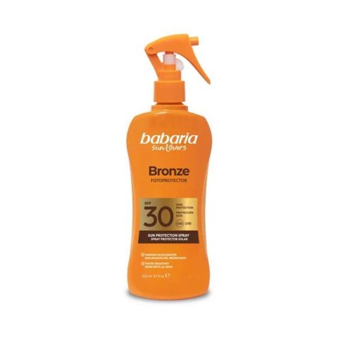 Spray z filtrem do opalania Babaria 200 ml Spf 30
