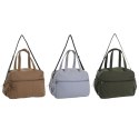 Torba Damska Home ESPRIT Kolor Zielony Beżowy Liliowy 42 x 19 x 30 cm (3 Sztuk)
