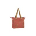 Torba Damska Home ESPRIT Kolor Zielony Beżowy Złoty Koral 55 x 14 x 35 cm (3 Sztuk)
