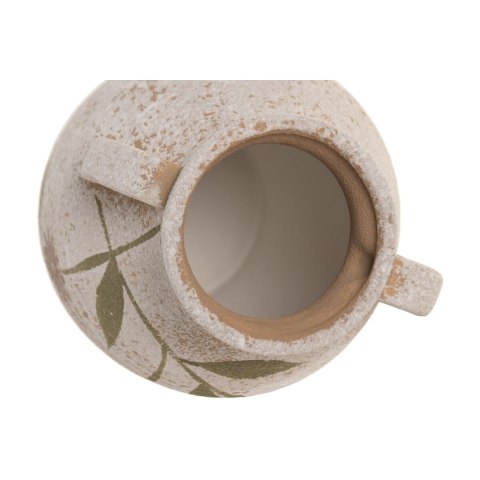 Wazon Home ESPRIT Brązowy Ceramika Kvety Shabby Chic 16 x 16 x 25 cm