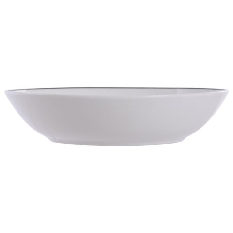 Zestaw Obiadowy Home ESPRIT Biały Czarny Porcelana 18 Części