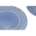 Zestaw Obiadowy Home ESPRIT Jasnoniebieski Porcelana 18 Części