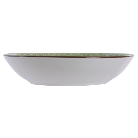 Zestaw Obiadowy Home ESPRIT Kolor Zielony Porcelana Arabia 18 Części