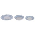 Zestaw Obiadowy Home ESPRIT Niebieski Porcelana 18 Części