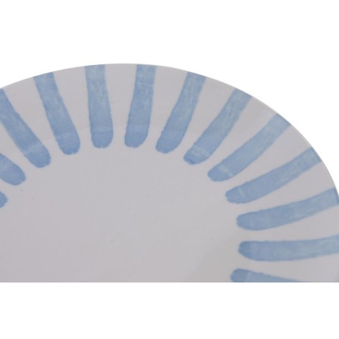 Zestaw Obiadowy Home ESPRIT Niebieski Porcelana 18 Części