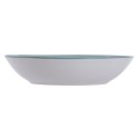 Zestaw Obiadowy Home ESPRIT Turkusowy Porcelana 18 Części