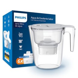 Dzbanek Filtrujący Philips AWP2933WHT6 Biały 2,6 L (4 Części)