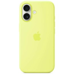 Etui Apple Silicone Case MagSafe do iPhone 17 żółty
