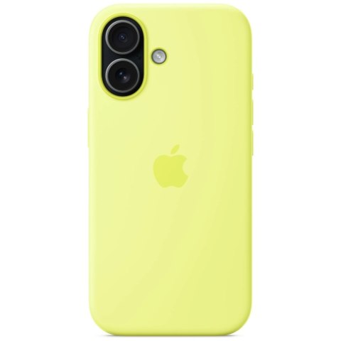 Etui Apple Silicone Case MagSafe do iPhone 17 żółty