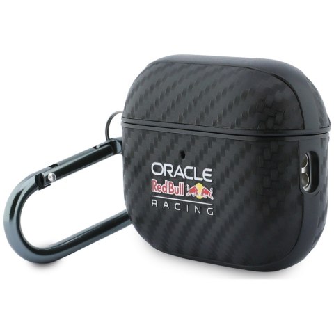 Etui Red Bull Logo Carbon do AirPods Pro 3 czarny