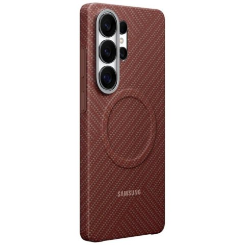 Etui Samsung Carbon Magnet do Samsung Galaxy S26 Ultra czerwony