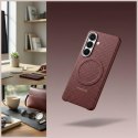 Etui Samsung Carbon Magnet do Samsung Galaxy S26 czerwony