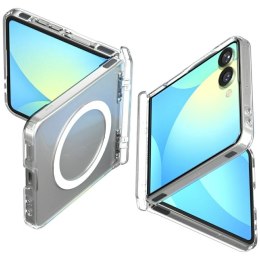 Etui Spigen Ultra Hybrid Pro Mag MagSafe do Samsung Galaxy Z Flip7 przezroczysty