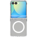 Etui Spigen Ultra Hybrid Pro Mag MagSafe do Samsung Galaxy Z Flip7 przezroczysty