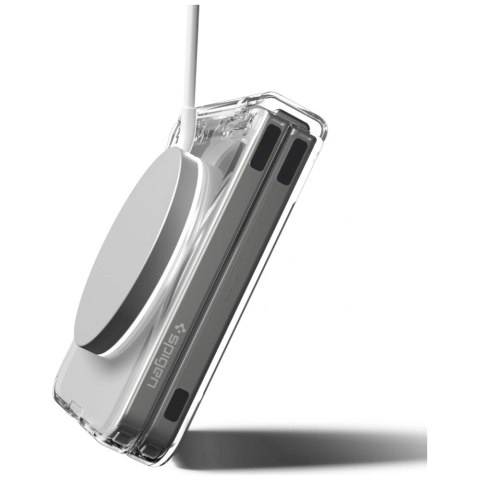 Etui Spigen Ultra Hybrid Pro Mag MagSafe do Samsung Galaxy Z Flip7 przezroczysty