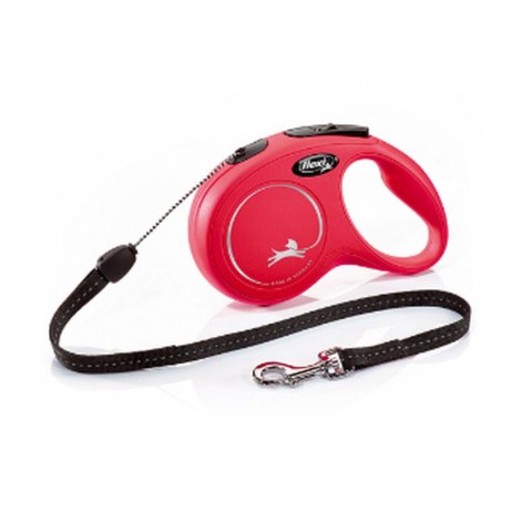 Smycz dla psa Flexi Classic 8 m Czerwony S