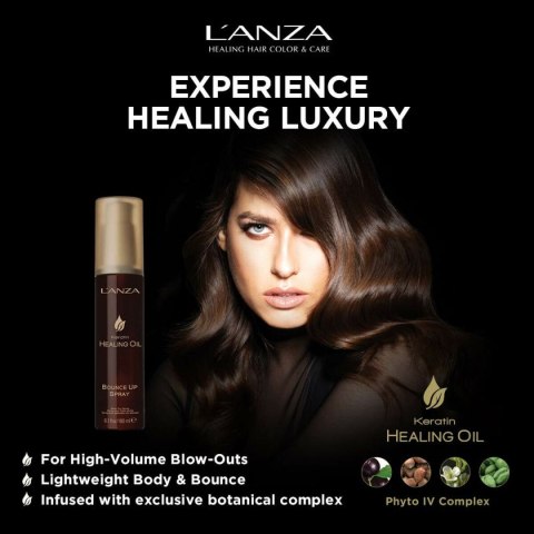 Spray nadający Objętość L'ANZA Healing Oil Bounce Up 180 ml