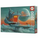 Układanka puzzle Educa Fire & Ice Planet 1000 Części