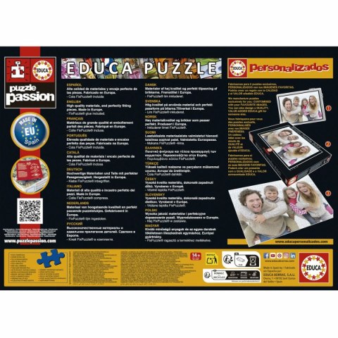 Układanka puzzle Educa Fire & Ice Planet 1000 Części