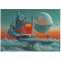 Układanka puzzle Educa Fire & Ice Planet 1000 Części