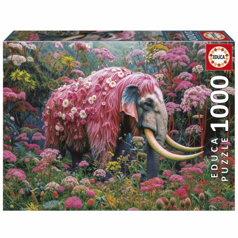 Układanka puzzle Educa Floral Elephant 1000 Części