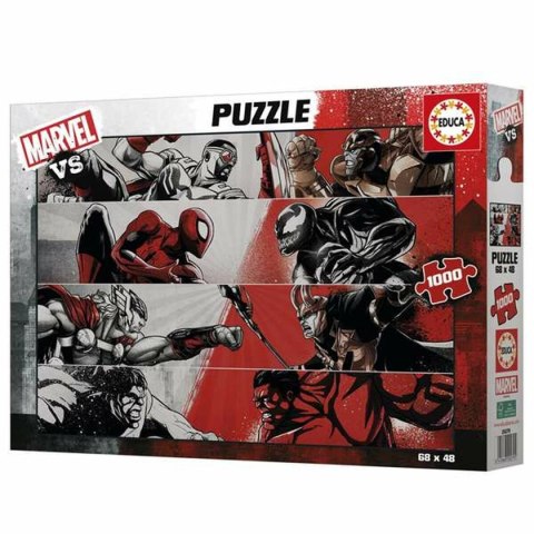 Układanka puzzle Educa Marvel VS 1000 Części