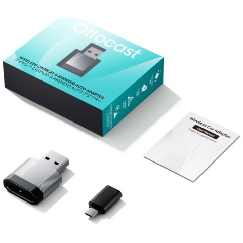 Adapter samochodowy Ottocast CA530-T3 Mini Nova CarPlay Bluetooth