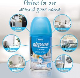 Airpure Fresh Linen Odświeżacz Powietrza 250 ml