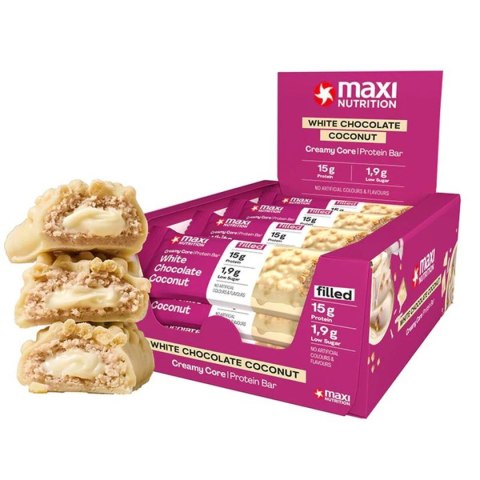 Baton Energetyzujący Maxi Nutrition 10031939 Biała czekolada 15 g