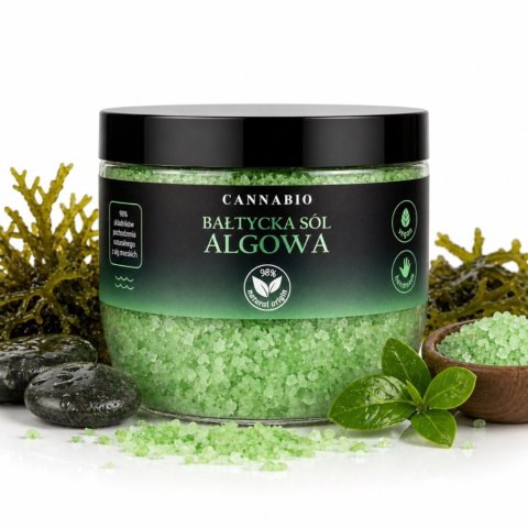 Cannabio Bałtycka Sól Algowa 500g