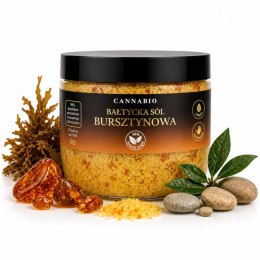 Cannabio Bałtycka Sól Bursztynowa 500g