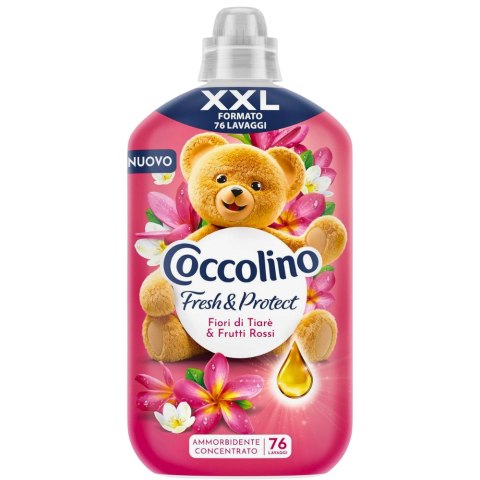 Coccolino Fiori di Tiare e Frutti Rossi Concentrato Płyn do Płukania 87 prań