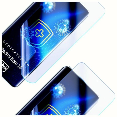 Folia Antymikrobowa 3MK SilverProtection+ do Redmi Note 14 4G