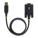 Kabel USB Startech 1P3FFCNB-USB-SERIAL Czarny 1 m