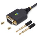 Kabel USB Startech 1P3FFCNB-USB-SERIAL Czarny 1 m
