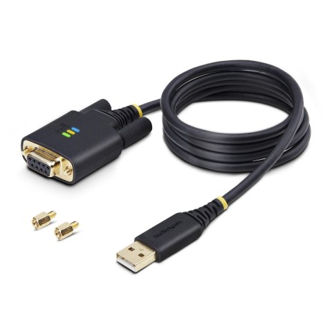 Kabel USB Startech 1P3FFCNB-USB-SERIAL Czarny 1 m