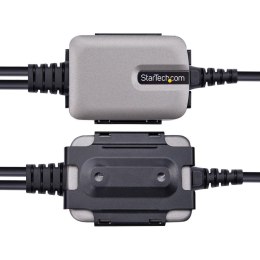 Kabel USB Startech 2P6FFC-USB-SERIAL Czarny Szary