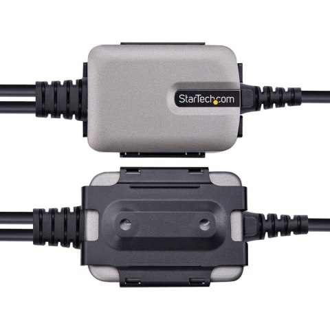 Kabel USB Startech 2P6FFC-USB-SERIAL Czarny Szary