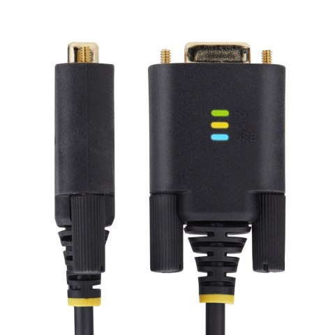 Kabel USB Startech 2P6FFC-USB-SERIAL Czarny Szary