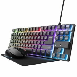 Klawiatura i myszka Gaming Trust 25233 GXT794W Wielokolorowy QWERTY