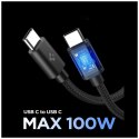 Ładowarka sieciowa Spigen Essential EE451EU 45W USB-C + kabel USB-C/USB-C czarny