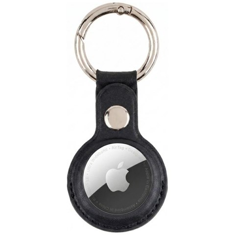 Mercury etui Leather AirTag czarne /black