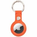 Mercury etui Leather AirTag pomarańczowy /orange