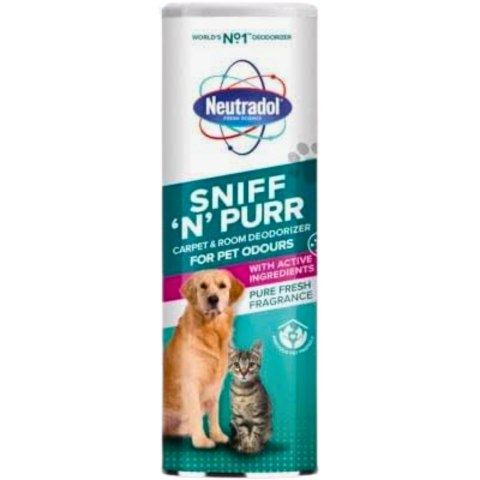 Neutradol Sniff n Purr Neutralizator Zapachów po Zwierzętach do Dywanów 525 g