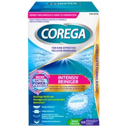 Corega Intensiv Tabletki do Czyszczenia Protez Zębowych 108 szt.