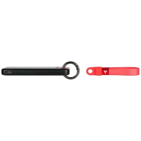 Dysk Zewnętrzny Verbatim Pocket SSD 256GB USB-C 3.2 gen.2 czarno-czerwony 32417