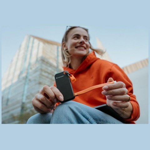 Dysk Zewnętrzny Verbatim Pocket SSD 256GB USB-C 3.2 gen.2 czarno-pomarańczowy 32418