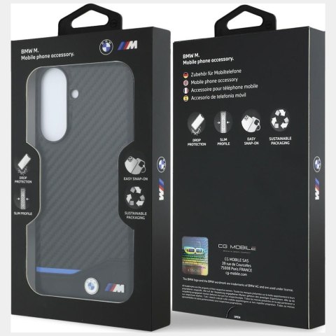 Etui BMW M Carbon do Samsung Galaxy A57 5G czarny