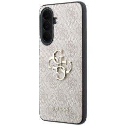 Etui Guess Leather 4G Metal Logo do Samsung Galaxy A37 5G różowy